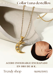 COLLAR LUNA DESTELLOS