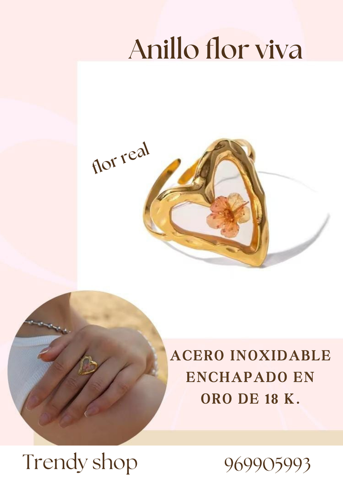 ANILLO FLOR VIVA