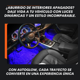 AUTOGLOW LUCES PARA INTERIOR DE AUTO