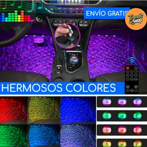 AUTOGLOW LUCES PARA INTERIOR DE AUTO