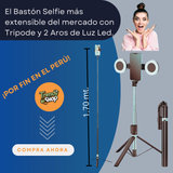 GLOWSTICK PRO CON 2 MINI AROS LED + REGALO