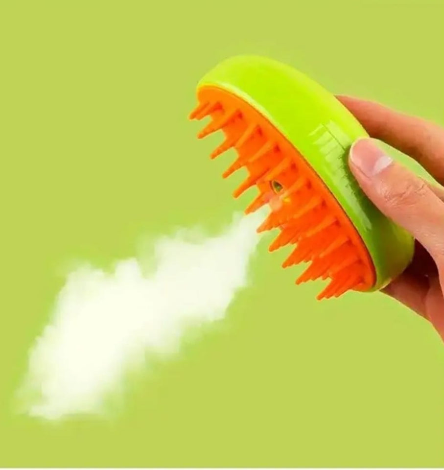 PET BRUSH - CEPILLO A VAPOR 3 EN 1 🐶🐱