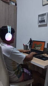 AUDÍFONOS PRO LUZ RGB